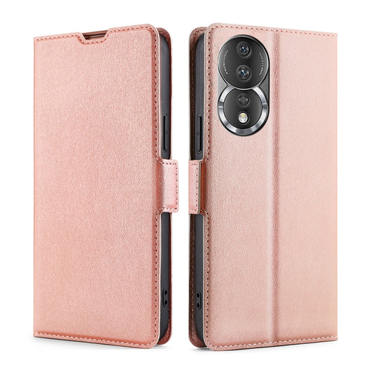 Ultra-thin Voltage Side Buckle Horizontal Flip Leather Phone Case, For Honor 80, For Honor 80 Pro, For Huawei nova 10 SE, For OPPO A58 5G, For Realme 10 4G, For Realme C30s, For vivo X90, For vivo X90 Pro+, For Samsung Galaxy A04e 4G