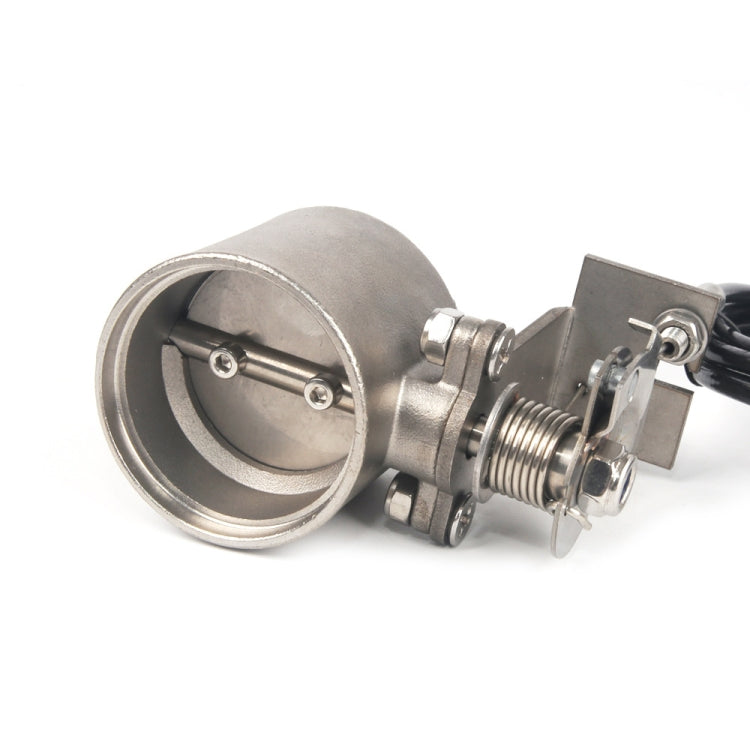 Oblique Sports Car Manually Open Exhaust Pipe Valve, For 51mm Tube
