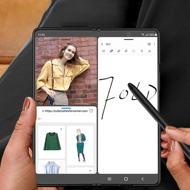 GKK Folding Screen Phone Dedicated Touch Capacitive Pen Stylus, For Samsung Galaxy Z Fold2 5G/Z Fold3 5G/Z Fold4/S21/S21 FE 5G/S21+ 5G/S22 5G/S22+ 5G