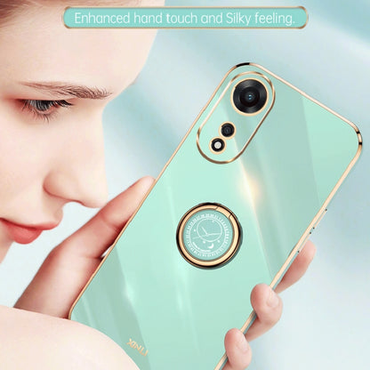 XINLI Straight Edge Electroplate TPU Phone Case with Ring, For OPPO A1 Pro 5G, For Realme 10 4G, For OPPO Reno9 5G, For Samsung Galaxy A54 5G, For vivo X90 Pro+, For Samsung Galaxy Note10+, For Honor 80 SE 5G