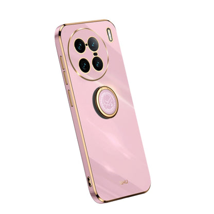 XINLI Straight Edge Electroplate TPU Phone Case with Ring, For OPPO A1 Pro 5G, For Realme 10 4G, For OPPO Reno9 5G, For Samsung Galaxy A54 5G, For vivo X90 Pro+, For Samsung Galaxy Note10+, For Honor 80 SE 5G