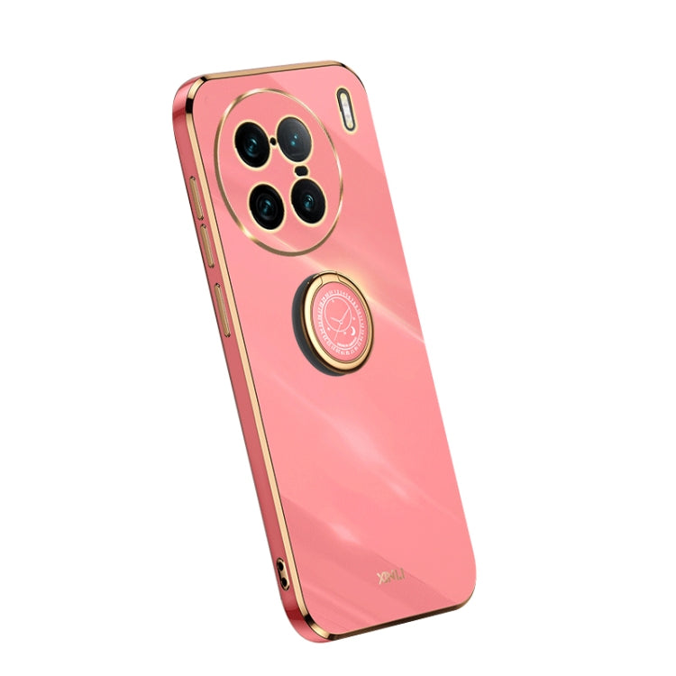 XINLI Straight Edge Electroplate TPU Phone Case with Ring, For OPPO A1 Pro 5G, For Realme 10 4G, For OPPO Reno9 5G, For Samsung Galaxy A54 5G, For vivo X90 Pro+, For Samsung Galaxy Note10+, For Honor 80 SE 5G