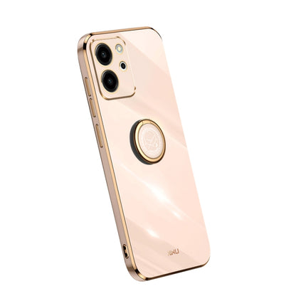 XINLI Straight Edge Electroplate TPU Phone Case with Ring, For OPPO A1 Pro 5G, For Realme 10 4G, For OPPO Reno9 5G, For Samsung Galaxy A54 5G, For vivo X90 Pro+, For Samsung Galaxy Note10+, For Honor 80 SE 5G