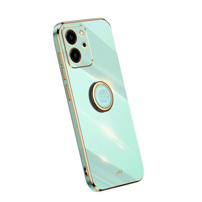 XINLI Straight Edge Electroplate TPU Phone Case with Ring, For OPPO A1 Pro 5G, For Realme 10 4G, For OPPO Reno9 5G, For Samsung Galaxy A54 5G, For vivo X90 Pro+, For Samsung Galaxy Note10+, For Honor 80 SE 5G