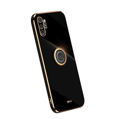 XINLI Straight Edge Electroplate TPU Phone Case with Ring, For OPPO A1 Pro 5G, For Realme 10 4G, For OPPO Reno9 5G, For Samsung Galaxy A54 5G, For vivo X90 Pro+, For Samsung Galaxy Note10+, For Honor 80 SE 5G
