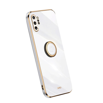 XINLI Straight Edge Electroplate TPU Phone Case with Ring, For OPPO A1 Pro 5G, For Realme 10 4G, For OPPO Reno9 5G, For Samsung Galaxy A54 5G, For vivo X90 Pro+, For Samsung Galaxy Note10+, For Honor 80 SE 5G