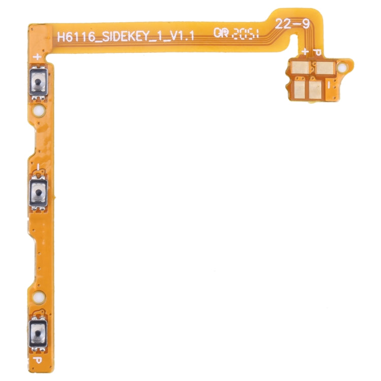 For Infinix Hot 10 Play/Smart 5 India OEM Power Button & Volume Button Flex Cable, For Tecno Spark 8C / Spark Go 2022, For Tecno Pova Neo LE6, For Tecno Camon 18i CG6, For Infinix Hot 11 Play, For Infinix Note 10 X693, For Tecno Spark Go 2020 / Spark 6...