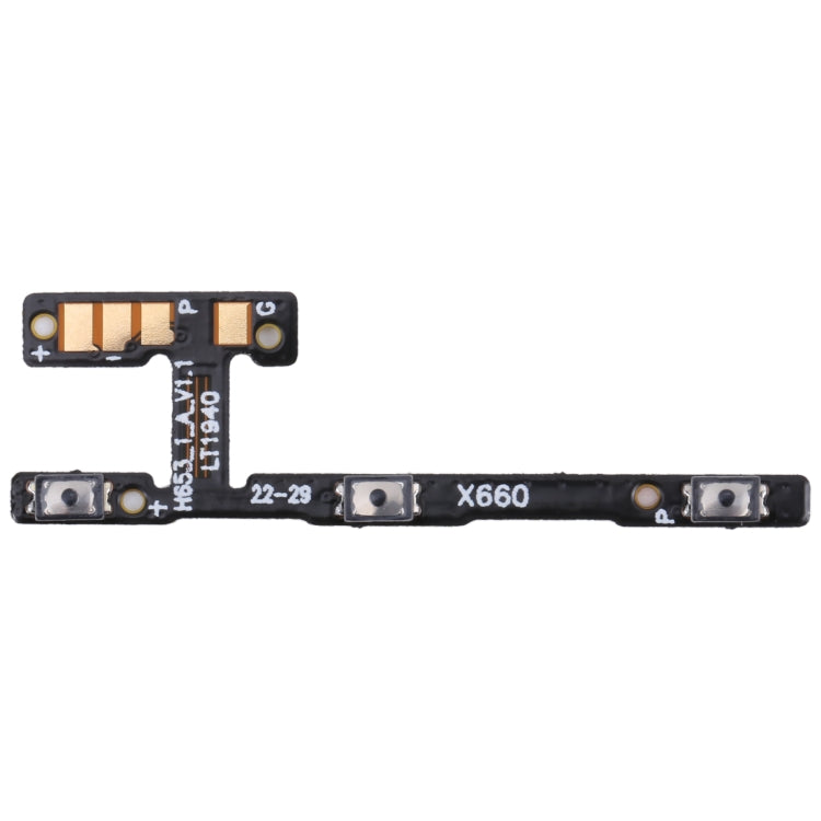 For Infinix Hot 10 Play/Smart 5 India OEM Power Button & Volume Button Flex Cable, For Tecno Spark 8C / Spark Go 2022, For Tecno Pova Neo LE6, For Tecno Camon 18i CG6, For Infinix Hot 11 Play, For Infinix Note 10 X693, For Tecno Spark Go 2020 / Spark 6...