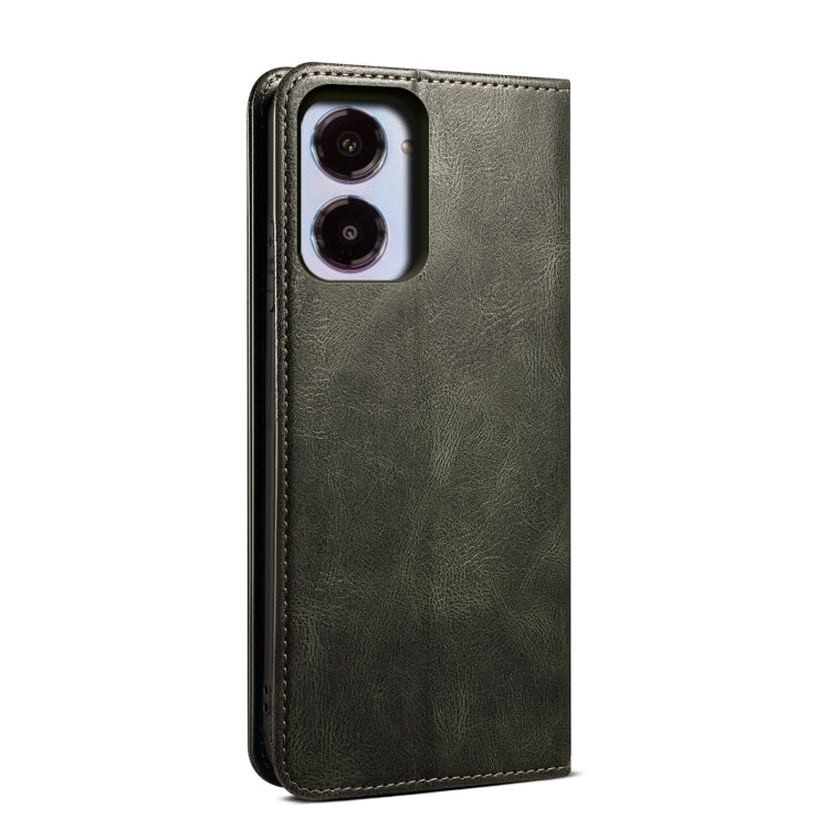 Oil Wax Crazy Horse Texture Leather Phone Case, For Realme 10 4G, For Honor 80 Pro, For Honor 80, For Samsung Galaxy A04e, For Samsung Galaxy A14 5G