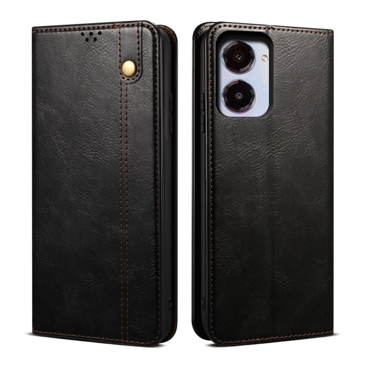Oil Wax Crazy Horse Texture Leather Phone Case, For Realme 10 4G, For Honor 80 Pro, For Honor 80, For Samsung Galaxy A04e, For Samsung Galaxy A14 5G
