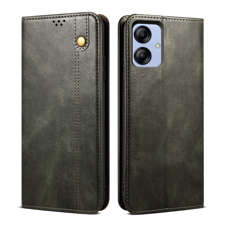 Oil Wax Crazy Horse Texture Leather Phone Case, For Realme 10 4G, For Honor 80 Pro, For Honor 80, For Samsung Galaxy A04e, For Samsung Galaxy A14 5G