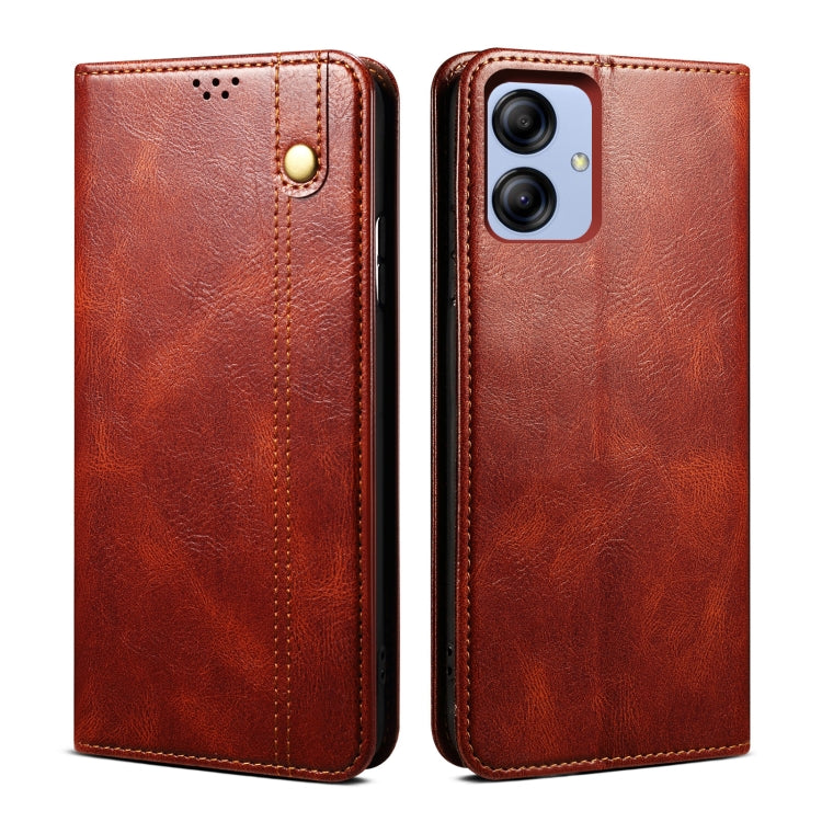 Oil Wax Crazy Horse Texture Leather Phone Case, For Realme 10 4G, For Honor 80 Pro, For Honor 80, For Samsung Galaxy A04e, For Samsung Galaxy A14 5G