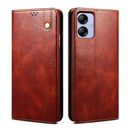 Oil Wax Crazy Horse Texture Leather Phone Case, For Realme 10 4G, For Honor 80 Pro, For Honor 80, For Samsung Galaxy A04e, For Samsung Galaxy A14 5G