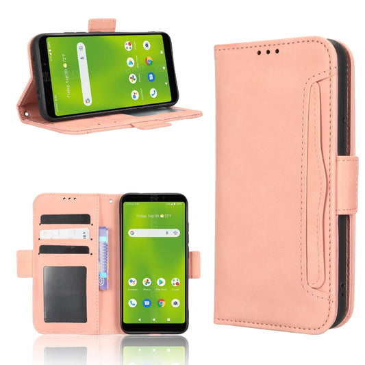 Skin Feel Calf Texture Card Slots Leather Phone Case, For Cricket Debut Smart, For Cricket Icon 4, For Cricket Innovate E 5G, For OPPO A1 Pro, For Realme 10 4G, For Realme 10 Pro, For TCL ION Z, For Tecno Pop 6 BE7, For vivo X90 5G, For vivo X90 Pro+  ...