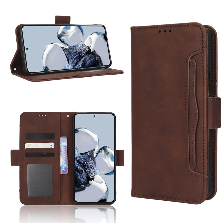 Skin Feel Calf Texture Card Slots Leather Phone Case, For Xiaomi 12T Pro, For Xiaomi Civi 2 5G / 12 Lite NE, For Umidigi G1