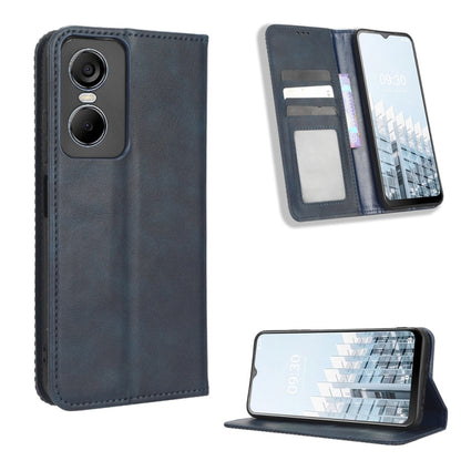 Magnetic Buckle Retro Texture Leather Phone Case, For Tecno Pop 6 Pro BE8, For Infinix Hot 20i, For Infinix Note 12 Pro 4G X676B, For Tecno Pova Neo 2, For Xiaomi Redmi 11 Prime 4G, For Xiaomi Redmi A1+, For Xiaomi Redmi Note 12 5G                     ...