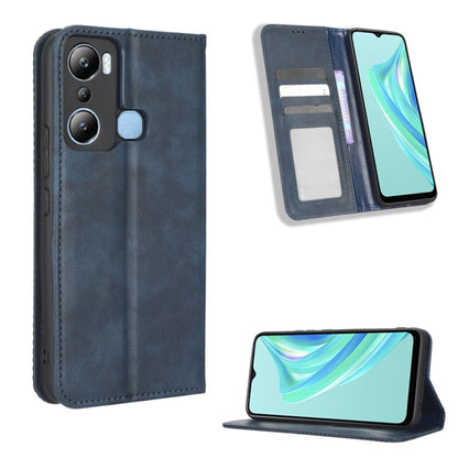 Magnetic Buckle Retro Texture Leather Phone Case, For Tecno Pop 6 Pro BE8, For Infinix Hot 20i, For Infinix Note 12 Pro 4G X676B, For Tecno Pova Neo 2, For Xiaomi Redmi 11 Prime 4G, For Xiaomi Redmi A1+, For Xiaomi Redmi Note 12 5G                     ...