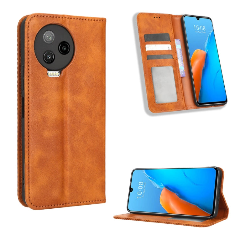 Magnetic Buckle Retro Texture Leather Phone Case, For Tecno Pop 6 Pro BE8, For Infinix Hot 20i, For Infinix Note 12 Pro 4G X676B, For Tecno Pova Neo 2, For Xiaomi Redmi 11 Prime 4G, For Xiaomi Redmi A1+, For Xiaomi Redmi Note 12 5G                     ...
