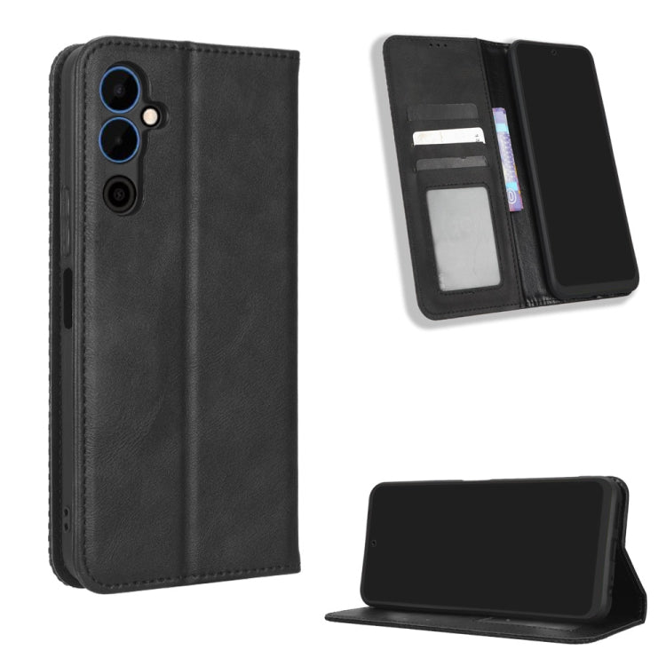 Magnetic Buckle Retro Texture Leather Phone Case, For Tecno Pop 6 Pro BE8, For Infinix Hot 20i, For Infinix Note 12 Pro 4G X676B, For Tecno Pova Neo 2, For Xiaomi Redmi 11 Prime 4G, For Xiaomi Redmi A1+, For Xiaomi Redmi Note 12 5G                     ...