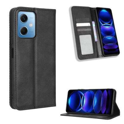 Magnetic Buckle Retro Texture Leather Phone Case, For Tecno Pop 6 Pro BE8, For Infinix Hot 20i, For Infinix Note 12 Pro 4G X676B, For Tecno Pova Neo 2, For Xiaomi Redmi 11 Prime 4G, For Xiaomi Redmi A1+, For Xiaomi Redmi Note 12 5G                     ...