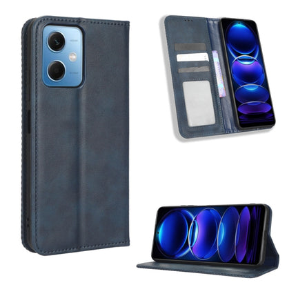 Magnetic Buckle Retro Texture Leather Phone Case, For Tecno Pop 6 Pro BE8, For Infinix Hot 20i, For Infinix Note 12 Pro 4G X676B, For Tecno Pova Neo 2, For Xiaomi Redmi 11 Prime 4G, For Xiaomi Redmi A1+, For Xiaomi Redmi Note 12 5G                     ...