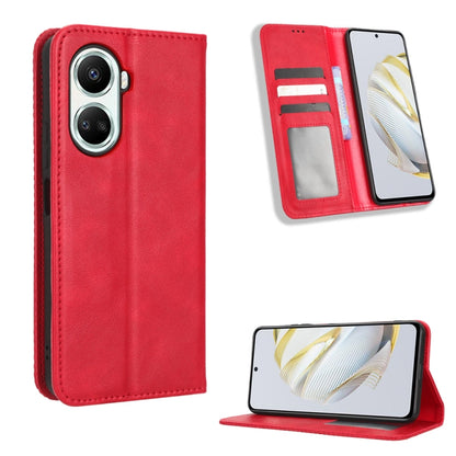 Magnetic Buckle Retro Texture Leather Phone Case, For Tecno Pop 6 Pro BE8, For Infinix Hot 20i, For Infinix Note 12 Pro 4G X676B, For Tecno Pova Neo 2, For Xiaomi Redmi 11 Prime 4G, For Xiaomi Redmi A1+, For Xiaomi Redmi Note 12 5G                     ...