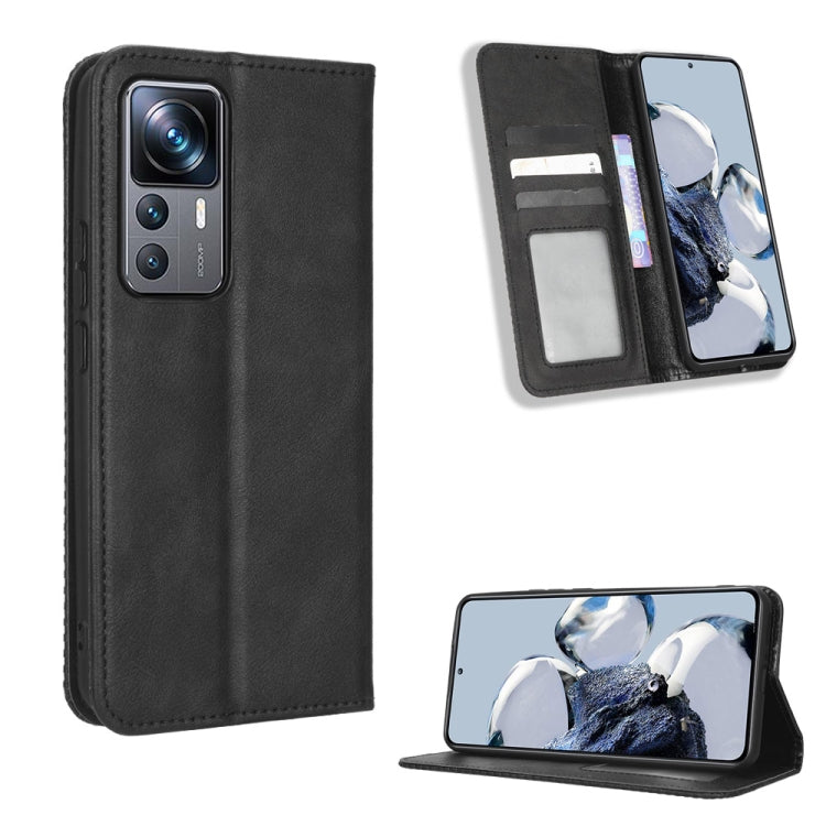 Magnetic Buckle Retro Texture Leather Phone Case, For Tecno Pop 6 Pro BE8, For Infinix Hot 20i, For Infinix Note 12 Pro 4G X676B, For Tecno Pova Neo 2, For Xiaomi Redmi 11 Prime 4G, For Xiaomi Redmi A1+, For Xiaomi Redmi Note 12 5G                     ...