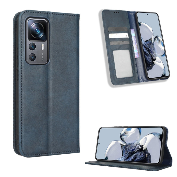 Magnetic Buckle Retro Texture Leather Phone Case, For Tecno Pop 6 Pro BE8, For Infinix Hot 20i, For Infinix Note 12 Pro 4G X676B, For Tecno Pova Neo 2, For Xiaomi Redmi 11 Prime 4G, For Xiaomi Redmi A1+, For Xiaomi Redmi Note 12 5G                     ...
