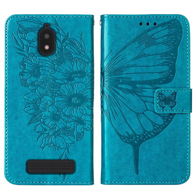 Embossed Butterfly Flip Leather Phone Case, For BLU View 2 2022 / 2020, For Infinix Hot 20 4G X6826, For Infinix Hot 20 5G X666 / X66B, For Infinix Hot 20 Play, For Infinix Hot 20S / 20 Pro X6827, For Infinix Smart 7 X6515, For Tecno Pop 6 Pro         ...