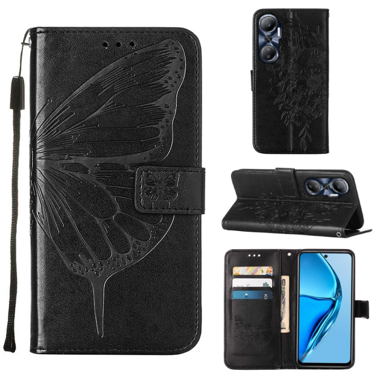 Embossed Butterfly Flip Leather Phone Case, For BLU View 2 2022 / 2020, For Infinix Hot 20 4G X6826, For Infinix Hot 20 5G X666 / X66B, For Infinix Hot 20 Play, For Infinix Hot 20S / 20 Pro X6827, For Infinix Smart 7 X6515, For Tecno Pop 6 Pro         ...