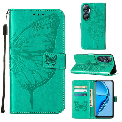 Embossed Butterfly Flip Leather Phone Case, For BLU View 2 2022 / 2020, For Infinix Hot 20 4G X6826, For Infinix Hot 20 5G X666 / X66B, For Infinix Hot 20 Play, For Infinix Hot 20S / 20 Pro X6827, For Infinix Smart 7 X6515, For Tecno Pop 6 Pro         ...