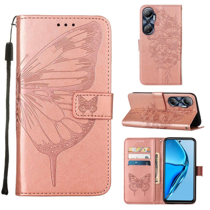 Embossed Butterfly Flip Leather Phone Case, For BLU View 2 2022 / 2020, For Infinix Hot 20 4G X6826, For Infinix Hot 20 5G X666 / X66B, For Infinix Hot 20 Play, For Infinix Hot 20S / 20 Pro X6827, For Infinix Smart 7 X6515, For Tecno Pop 6 Pro         ...