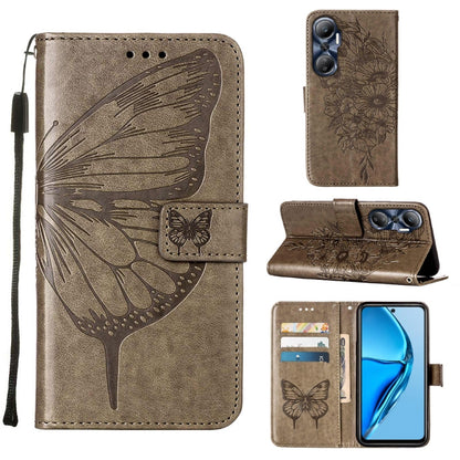 Embossed Butterfly Flip Leather Phone Case, For BLU View 2 2022 / 2020, For Infinix Hot 20 4G X6826, For Infinix Hot 20 5G X666 / X66B, For Infinix Hot 20 Play, For Infinix Hot 20S / 20 Pro X6827, For Infinix Smart 7 X6515, For Tecno Pop 6 Pro         ...