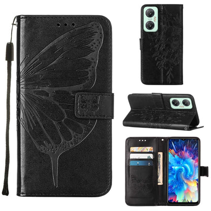 Embossed Butterfly Flip Leather Phone Case, For BLU View 2 2022 / 2020, For Infinix Hot 20 4G X6826, For Infinix Hot 20 5G X666 / X66B, For Infinix Hot 20 Play, For Infinix Hot 20S / 20 Pro X6827, For Infinix Smart 7 X6515, For Tecno Pop 6 Pro         ...