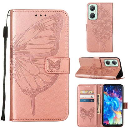 Embossed Butterfly Flip Leather Phone Case, For BLU View 2 2022 / 2020, For Infinix Hot 20 4G X6826, For Infinix Hot 20 5G X666 / X66B, For Infinix Hot 20 Play, For Infinix Hot 20S / 20 Pro X6827, For Infinix Smart 7 X6515, For Tecno Pop 6 Pro         ...