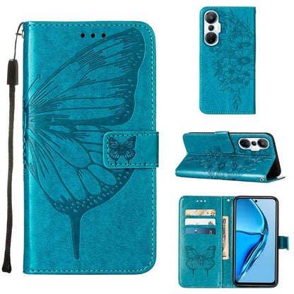 Embossed Butterfly Flip Leather Phone Case, For BLU View 2 2022 / 2020, For Infinix Hot 20 4G X6826, For Infinix Hot 20 5G X666 / X66B, For Infinix Hot 20 Play, For Infinix Hot 20S / 20 Pro X6827, For Infinix Smart 7 X6515, For Tecno Pop 6 Pro         ...
