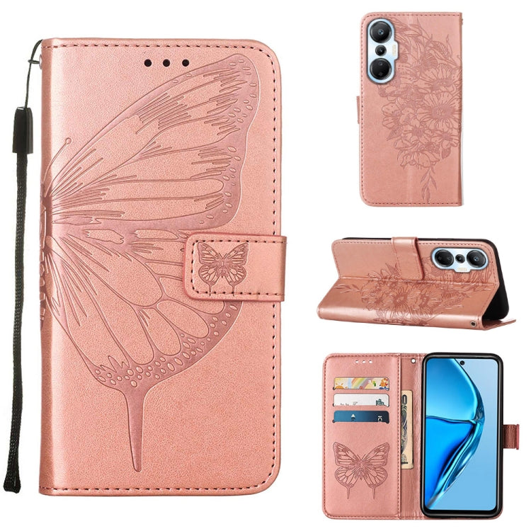Embossed Butterfly Flip Leather Phone Case, For BLU View 2 2022 / 2020, For Infinix Hot 20 4G X6826, For Infinix Hot 20 5G X666 / X66B, For Infinix Hot 20 Play, For Infinix Hot 20S / 20 Pro X6827, For Infinix Smart 7 X6515, For Tecno Pop 6 Pro         ...