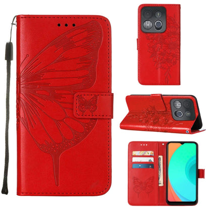 Embossed Butterfly Flip Leather Phone Case, For BLU View 2 2022 / 2020, For Infinix Hot 20 4G X6826, For Infinix Hot 20 5G X666 / X66B, For Infinix Hot 20 Play, For Infinix Hot 20S / 20 Pro X6827, For Infinix Smart 7 X6515, For Tecno Pop 6 Pro         ...