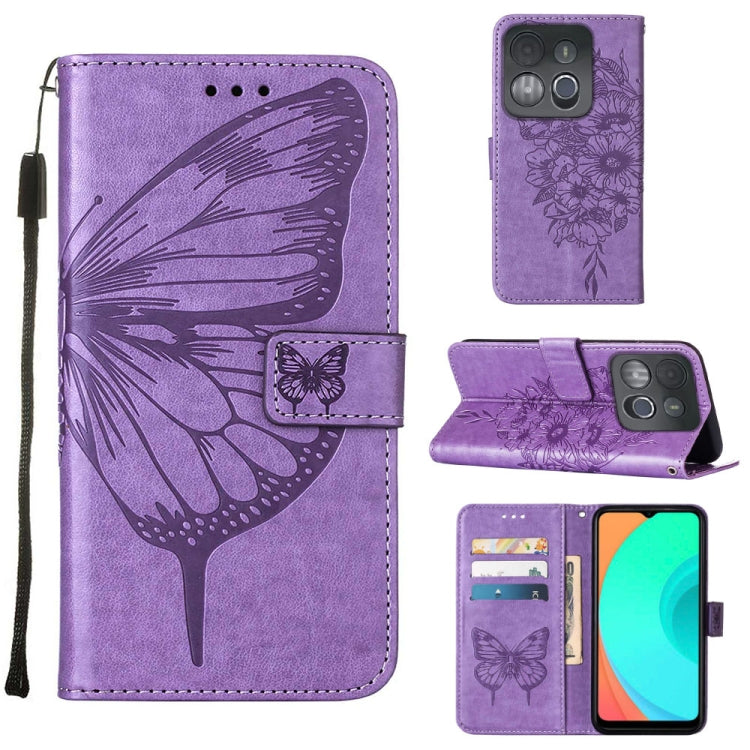 Embossed Butterfly Flip Leather Phone Case, For BLU View 2 2022 / 2020, For Infinix Hot 20 4G X6826, For Infinix Hot 20 5G X666 / X66B, For Infinix Hot 20 Play, For Infinix Hot 20S / 20 Pro X6827, For Infinix Smart 7 X6515, For Tecno Pop 6 Pro         ...
