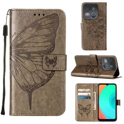 Embossed Butterfly Flip Leather Phone Case, For BLU View 2 2022 / 2020, For Infinix Hot 20 4G X6826, For Infinix Hot 20 5G X666 / X66B, For Infinix Hot 20 Play, For Infinix Hot 20S / 20 Pro X6827, For Infinix Smart 7 X6515, For Tecno Pop 6 Pro         ...