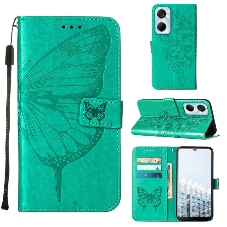 Embossed Butterfly Flip Leather Phone Case, For BLU View 2 2022 / 2020, For Infinix Hot 20 4G X6826, For Infinix Hot 20 5G X666 / X66B, For Infinix Hot 20 Play, For Infinix Hot 20S / 20 Pro X6827, For Infinix Smart 7 X6515, For Tecno Pop 6 Pro         ...