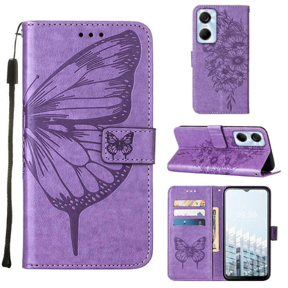 Embossed Butterfly Flip Leather Phone Case, For BLU View 2 2022 / 2020, For Infinix Hot 20 4G X6826, For Infinix Hot 20 5G X666 / X66B, For Infinix Hot 20 Play, For Infinix Hot 20S / 20 Pro X6827, For Infinix Smart 7 X6515, For Tecno Pop 6 Pro         ...