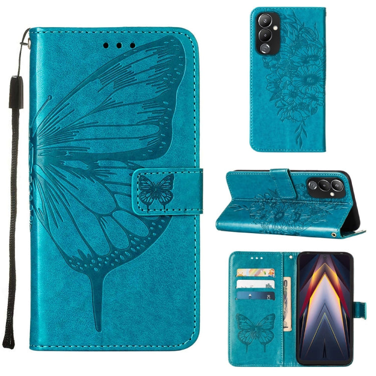Embossed Butterfly Flip Leather Phone Case, For BLU View 2 2022 / 2020, For Infinix Hot 20 4G X6826, For Infinix Hot 20 5G X666 / X66B, For Infinix Hot 20 Play, For Infinix Hot 20S / 20 Pro X6827, For Infinix Smart 7 X6515, For Tecno Pop 6 Pro         ...