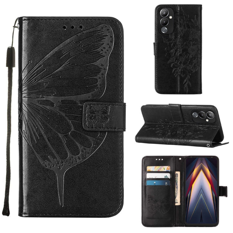 Embossed Butterfly Flip Leather Phone Case, For BLU View 2 2022 / 2020, For Infinix Hot 20 4G X6826, For Infinix Hot 20 5G X666 / X66B, For Infinix Hot 20 Play, For Infinix Hot 20S / 20 Pro X6827, For Infinix Smart 7 X6515, For Tecno Pop 6 Pro         ...