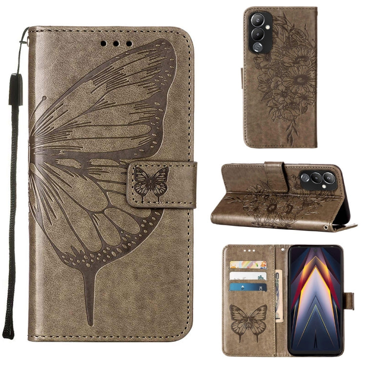 Embossed Butterfly Flip Leather Phone Case, For BLU View 2 2022 / 2020, For Infinix Hot 20 4G X6826, For Infinix Hot 20 5G X666 / X66B, For Infinix Hot 20 Play, For Infinix Hot 20S / 20 Pro X6827, For Infinix Smart 7 X6515, For Tecno Pop 6 Pro         ...