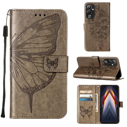 Embossed Butterfly Flip Leather Phone Case, For BLU View 2 2022 / 2020, For Infinix Hot 20 4G X6826, For Infinix Hot 20 5G X666 / X66B, For Infinix Hot 20 Play, For Infinix Hot 20S / 20 Pro X6827, For Infinix Smart 7 X6515, For Tecno Pop 6 Pro         ...