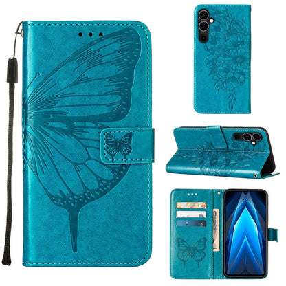 Embossed Butterfly Flip Leather Phone Case, For BLU View 2 2022 / 2020, For Infinix Hot 20 4G X6826, For Infinix Hot 20 5G X666 / X66B, For Infinix Hot 20 Play, For Infinix Hot 20S / 20 Pro X6827, For Infinix Smart 7 X6515, For Tecno Pop 6 Pro         ...