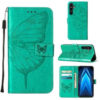 Embossed Butterfly Flip Leather Phone Case, For BLU View 2 2022 / 2020, For Infinix Hot 20 4G X6826, For Infinix Hot 20 5G X666 / X66B, For Infinix Hot 20 Play, For Infinix Hot 20S / 20 Pro X6827, For Infinix Smart 7 X6515, For Tecno Pop 6 Pro         ...