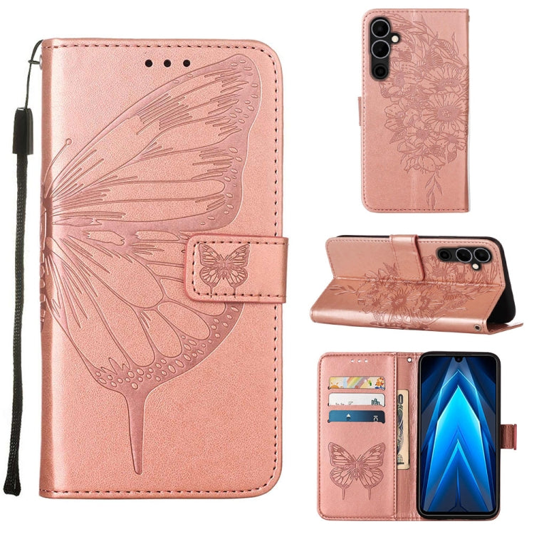 Embossed Butterfly Flip Leather Phone Case, For BLU View 2 2022 / 2020, For Infinix Hot 20 4G X6826, For Infinix Hot 20 5G X666 / X66B, For Infinix Hot 20 Play, For Infinix Hot 20S / 20 Pro X6827, For Infinix Smart 7 X6515, For Tecno Pop 6 Pro         ...