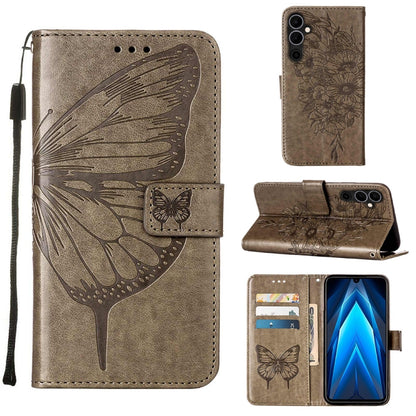 Embossed Butterfly Flip Leather Phone Case, For BLU View 2 2022 / 2020, For Infinix Hot 20 4G X6826, For Infinix Hot 20 5G X666 / X66B, For Infinix Hot 20 Play, For Infinix Hot 20S / 20 Pro X6827, For Infinix Smart 7 X6515, For Tecno Pop 6 Pro         ...